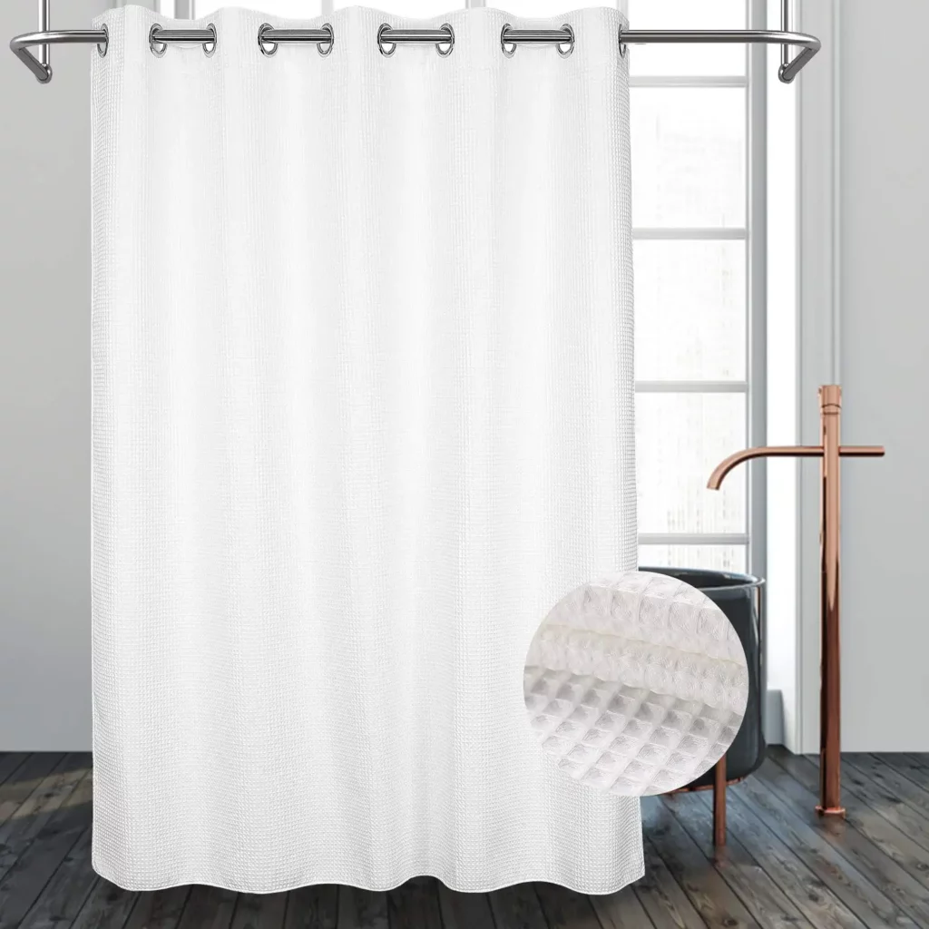 Walk In Shower With Curtain