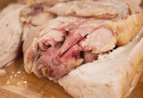 What is the Texture of Undercooked Chicken?
