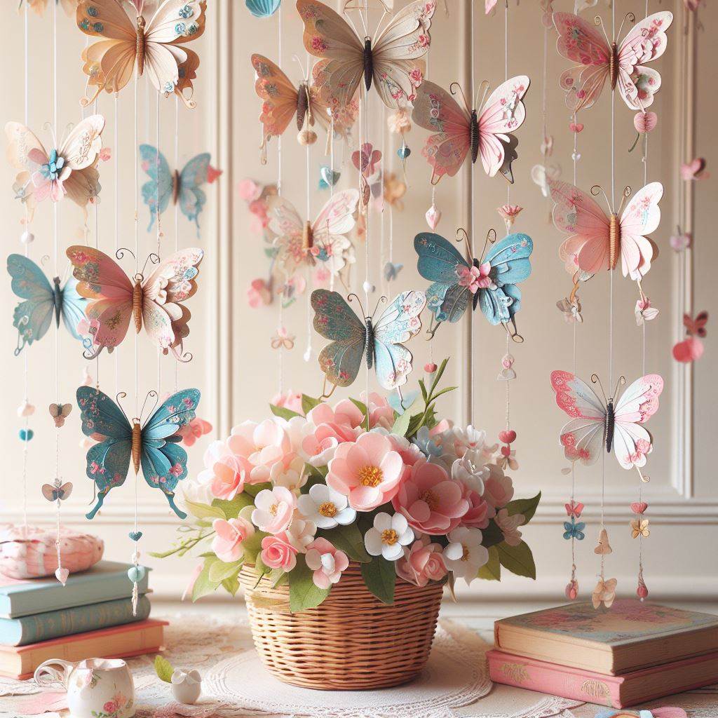 A Touch of Whimsy with Butterfly Mobiles