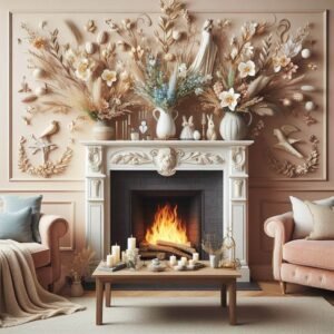 Spring Fireplace Décor: 15 Fresh & Fabulous Ideas You Can Use! - My ...
