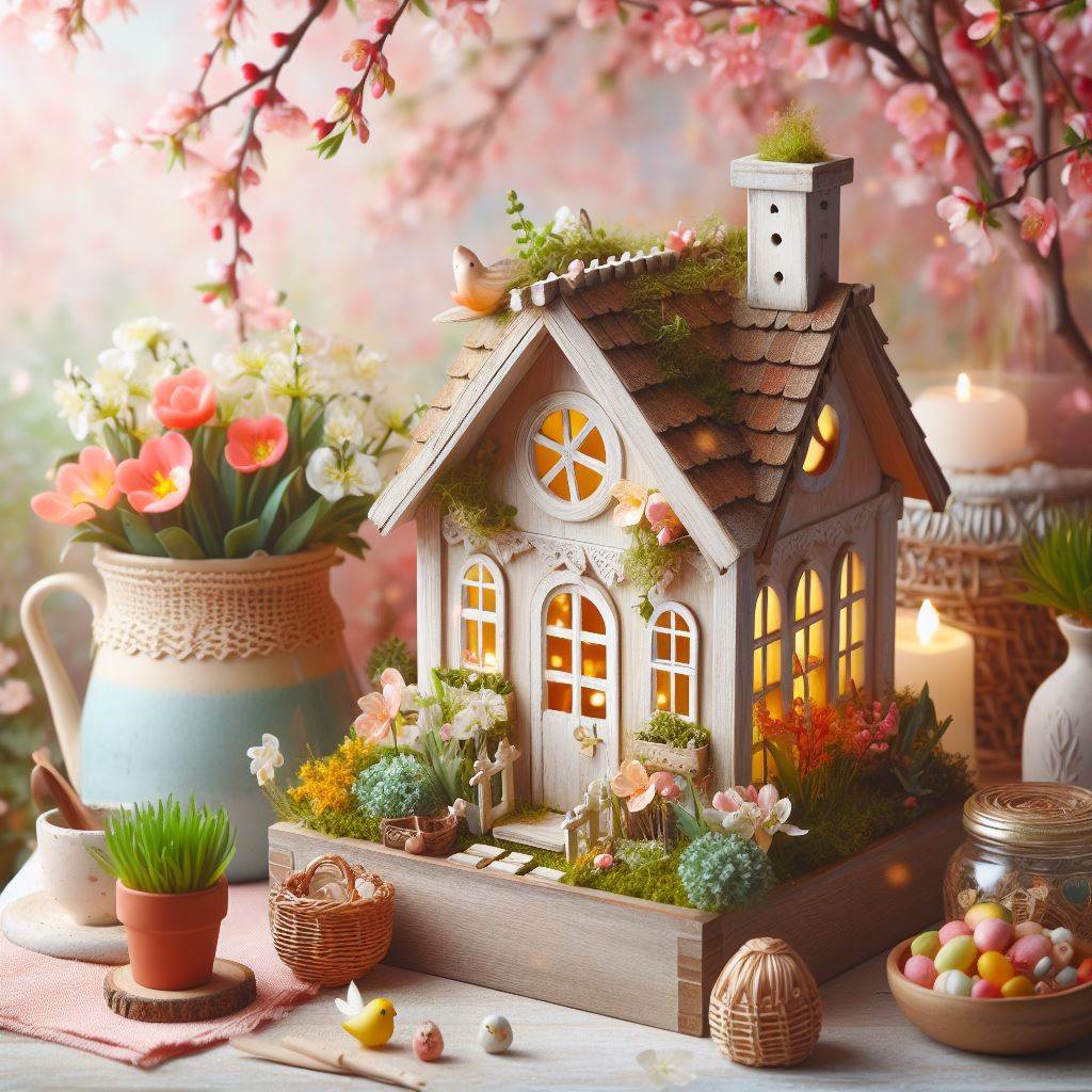 A Touch of Whimsy: Springtime Fairy House