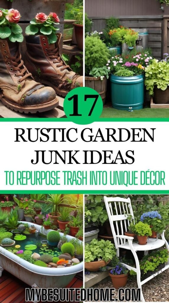 Inspiring Garden Junk Ideas to Transform Your Trash into Treasure