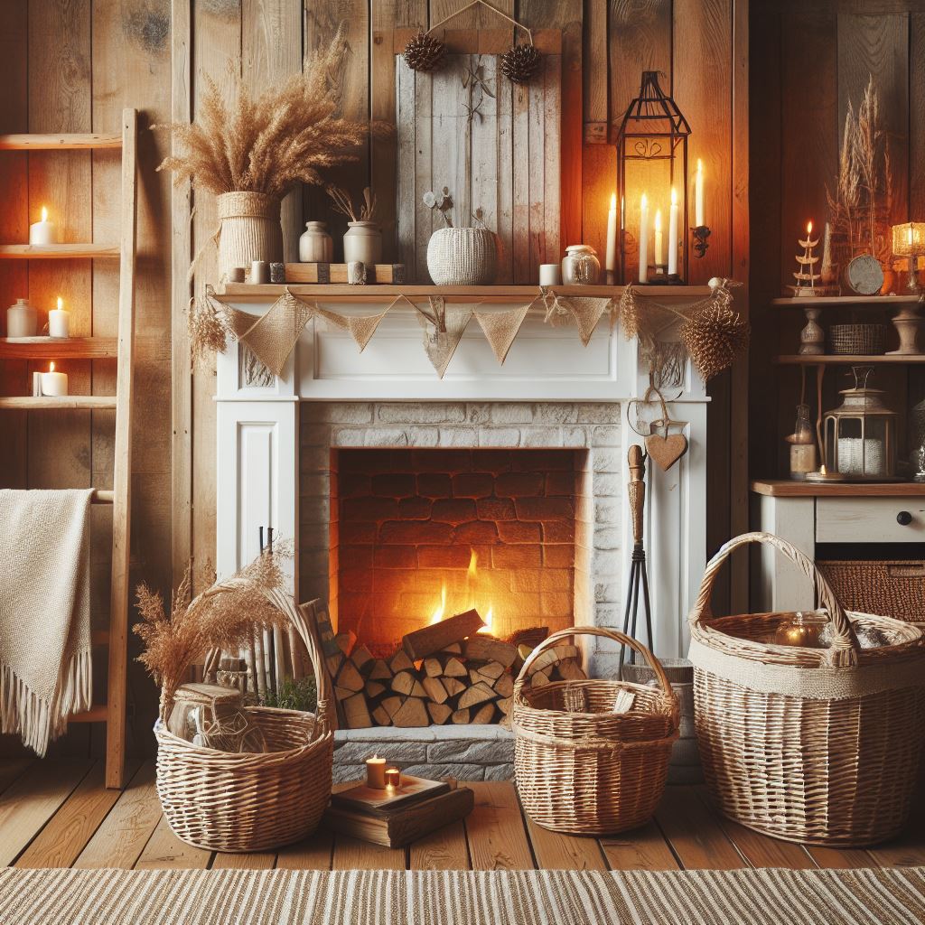 Fireplace Hearth and Mantel Decorating Ideas