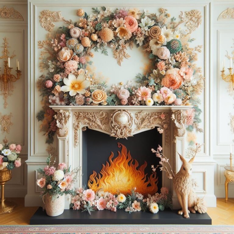 Spring Fireplace Décor: 15 Fresh & Fabulous Ideas You Can Use! - My ...