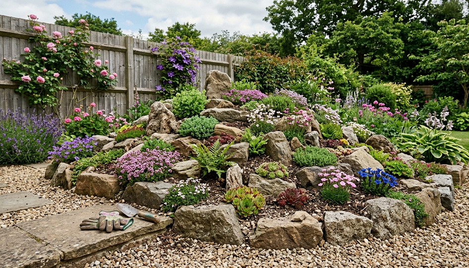 15 Gorgeous And Easy DIY Rock Gardens