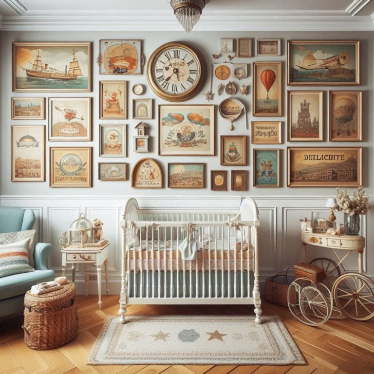17 Vintage Inspired Nursery Décor Ideas: Create A Timeless Haven For ...