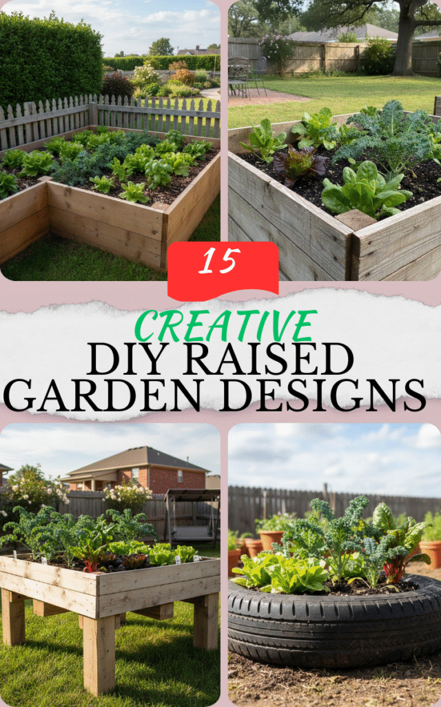 The Ultimate Guide to DIY Raised Garden Beds 15 Designs You Can Build This Weekend