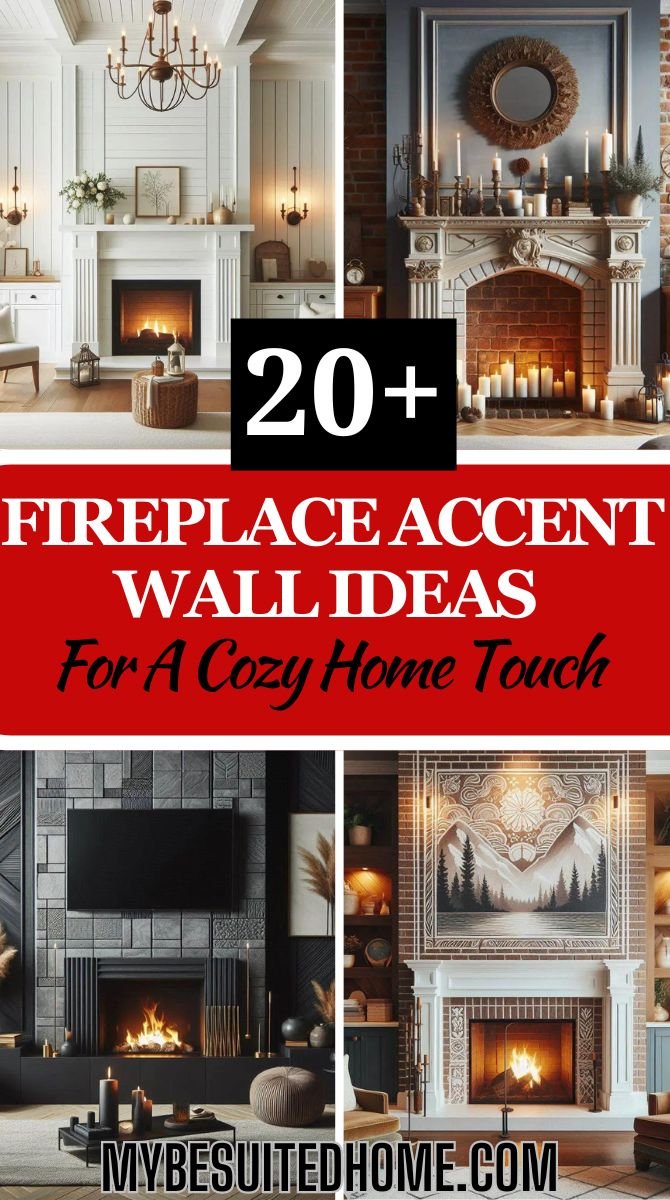 17 Fireplace Accent Wall Ideas For A Cozy Home Touch - My Besuited Home