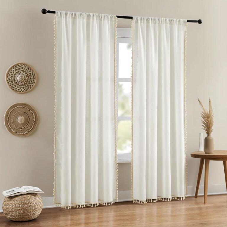 11 Boho Living Room Curtains To Transform Your Space Into A Sanctuary ...