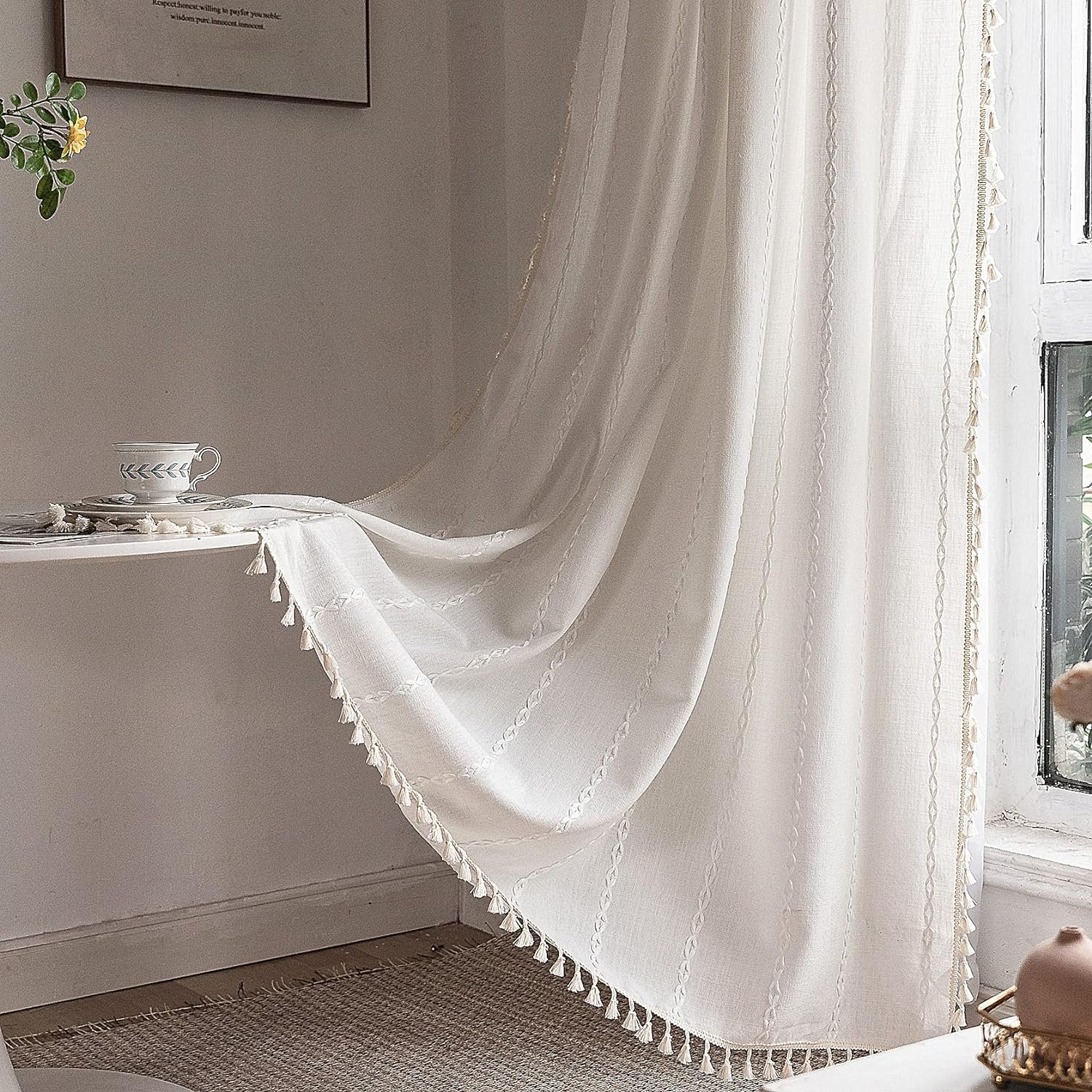 11 Boho Living Room Curtains To Transform Your Space Into A Sanctuary - My Besuited Home