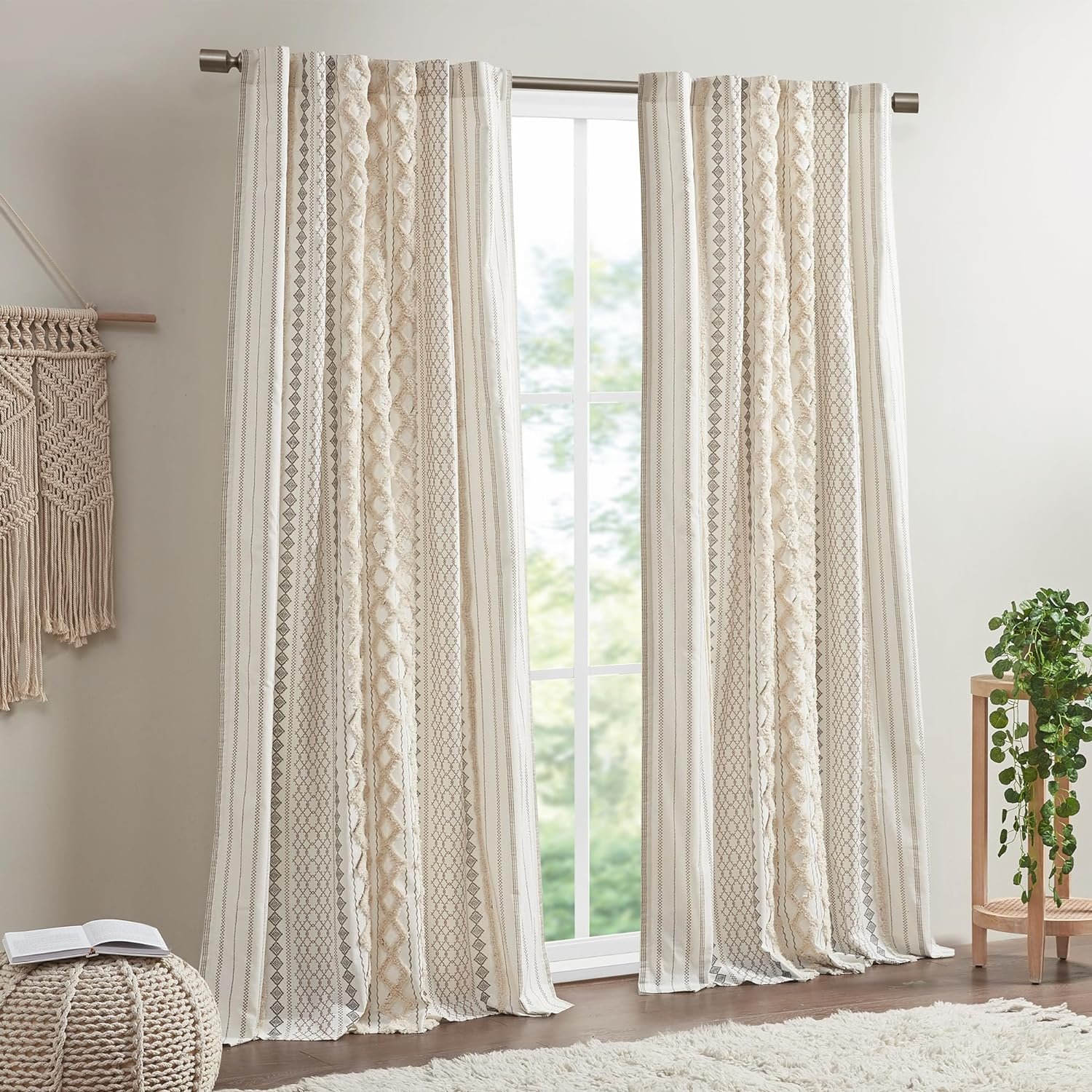 11 Boho Living Room Curtains To Transform Your Space Into A Sanctuary ...