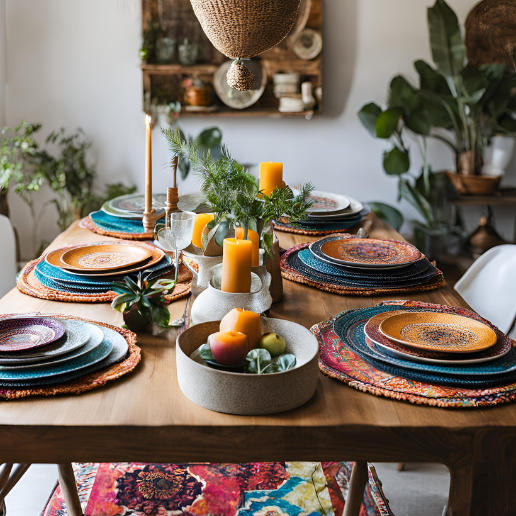 Boho Kitchen Table Ideas