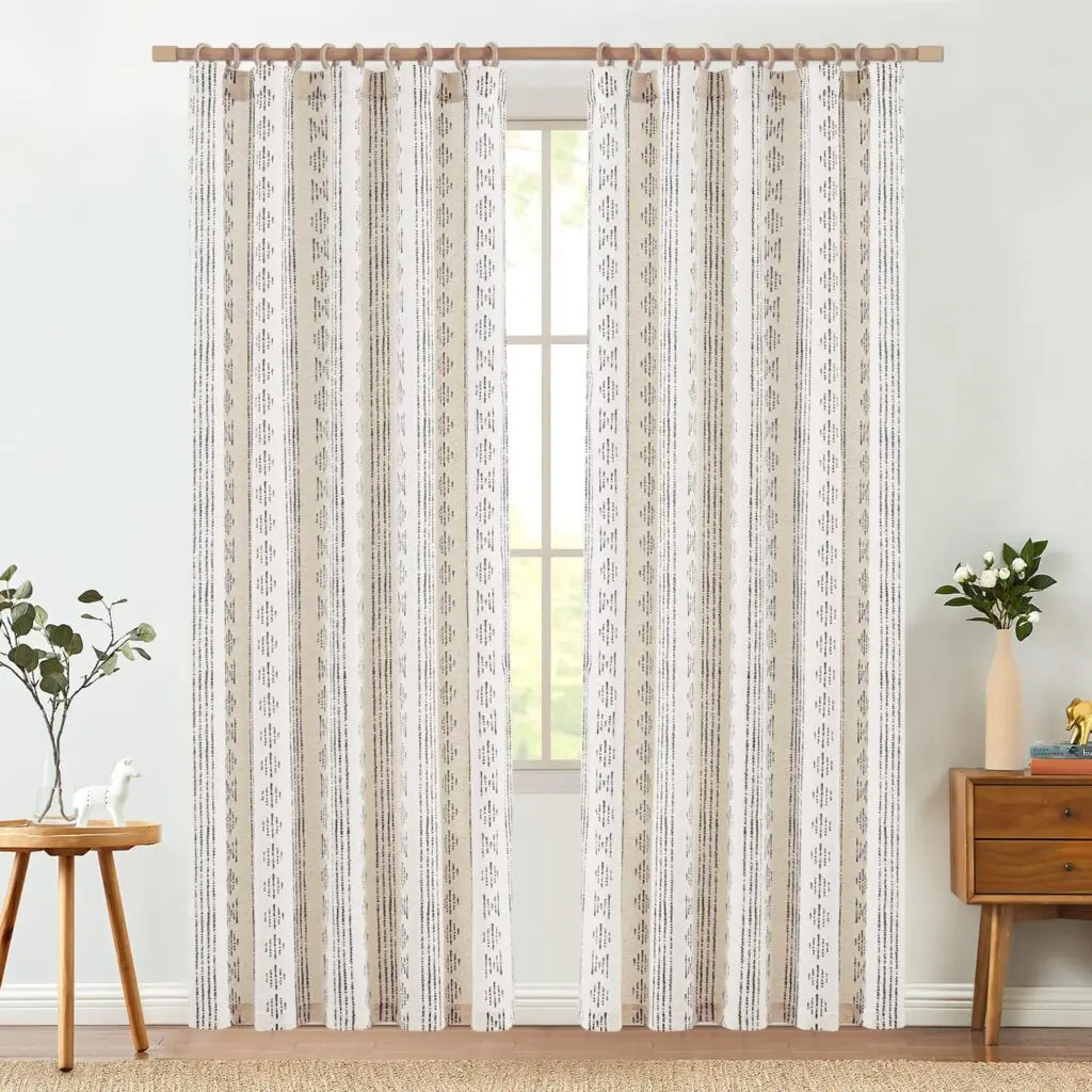 Boho Living Room Curtains