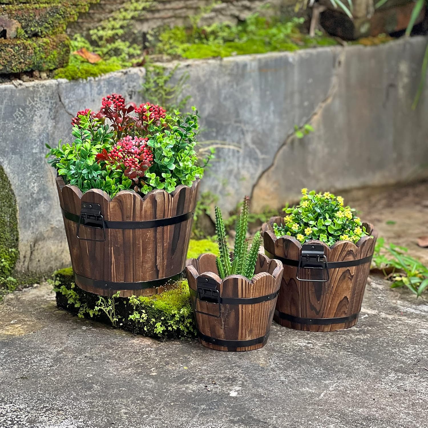 Fall Planters for Front Porches