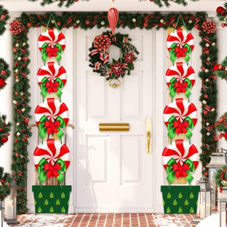 20+ Christmas Door Decorating Ideas For Home And Office - My Besuited Home