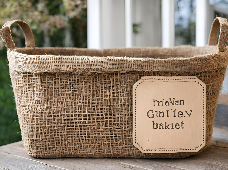 Burlap Basket Ideas