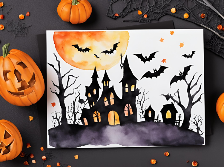 Handmade Halloween Card Ideas