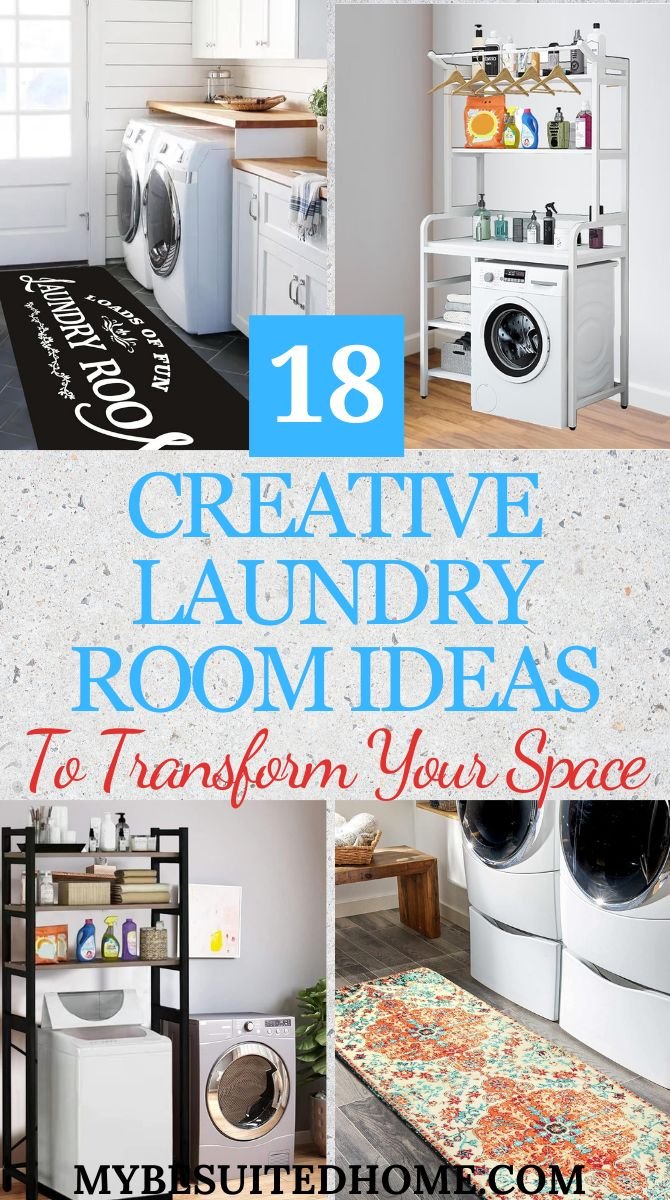 17 Creative Laundry Room Ideas - My Besuited Home