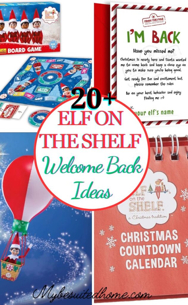 welcome back elf on the shelf ideas