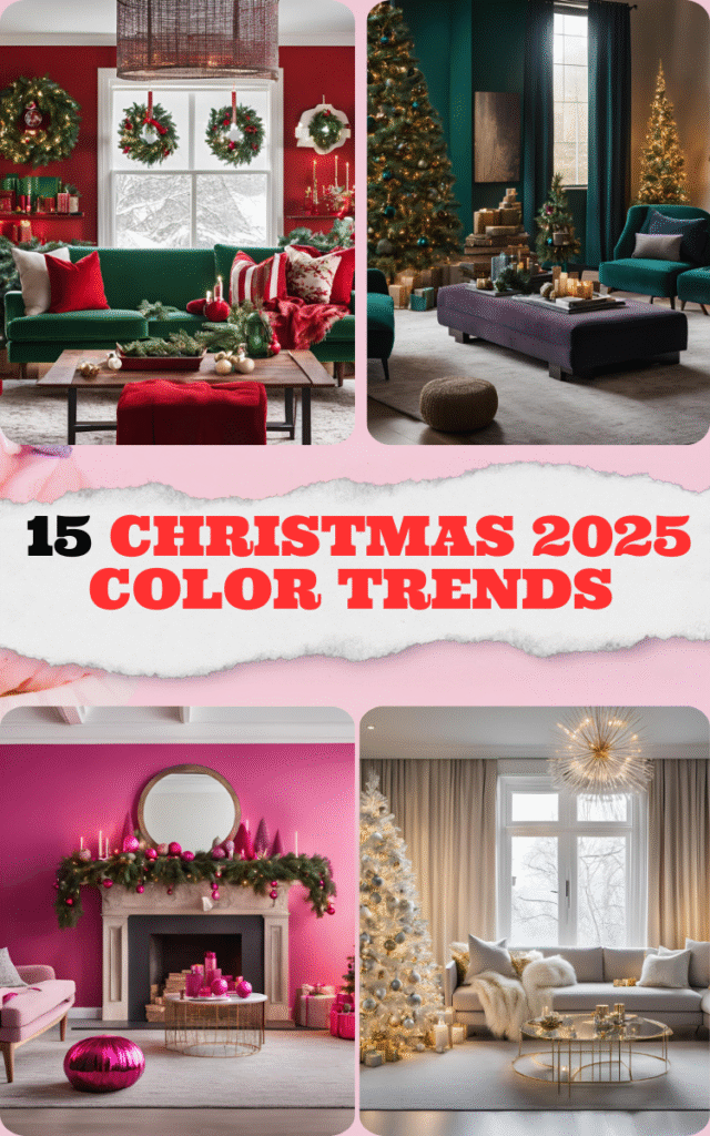 Christmas 2025 Color Trends to Transform Your Holiday Décor