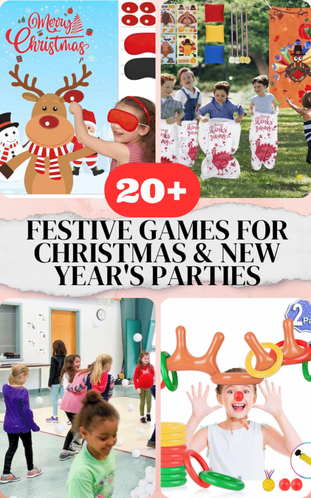 Mistletoe & Mayhem 25 Festive Games for Christmas & New Year's Parties