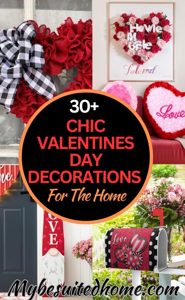 30+ Chic Valentine's Decorations for Home