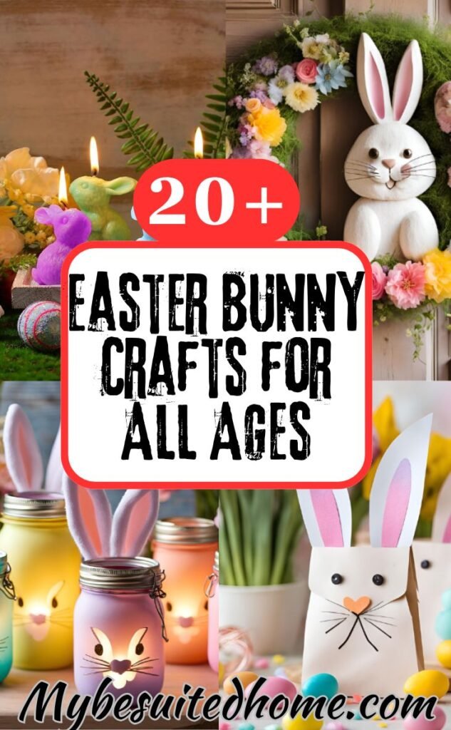 20+ Easter Bunny Crafts for All Ages