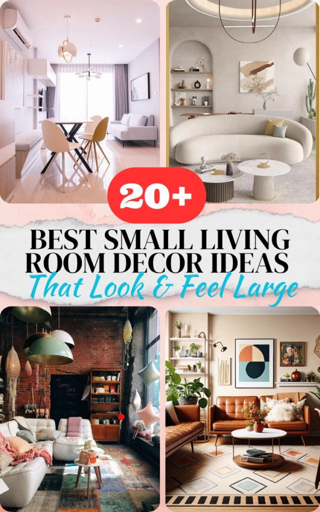 BEST Small Living Room Decor Ideas That Look & Feel Large