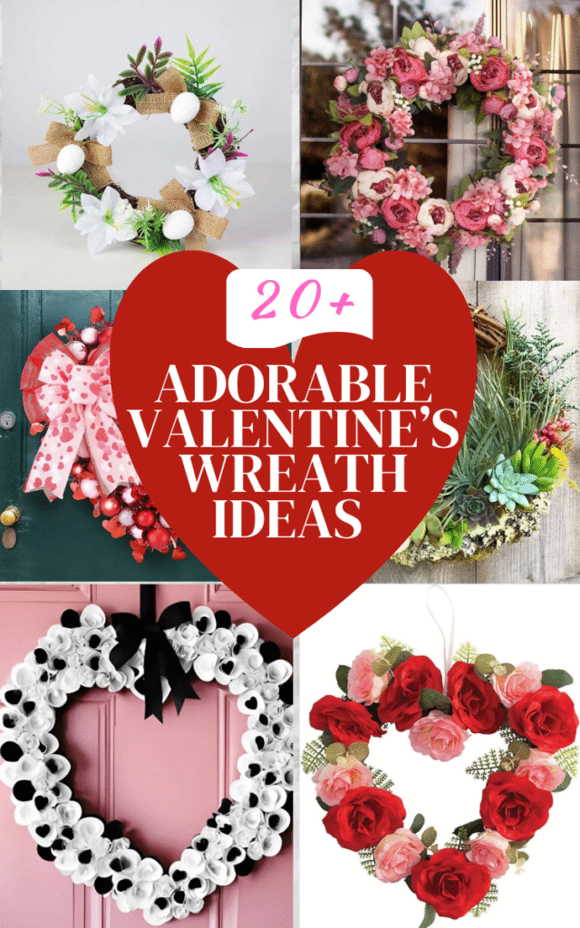 Best DIY Valentine’s Day Wreaths for the Front Door