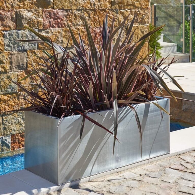 Pool Railing Planters 17 Perfect Planters Around The Pool: Stylish Ideas To Elevate Your ...