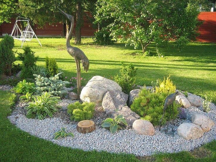 White Rocks Landscaping Ideas