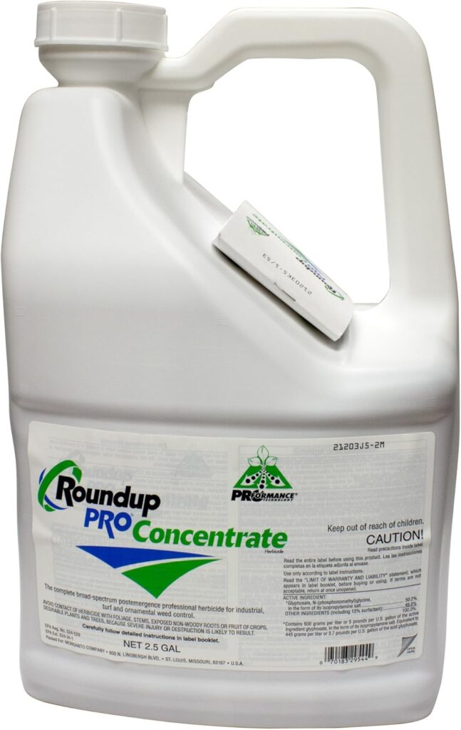 Commercial Weed Killers (Systemic Herbicides) for killing weeds overnight
