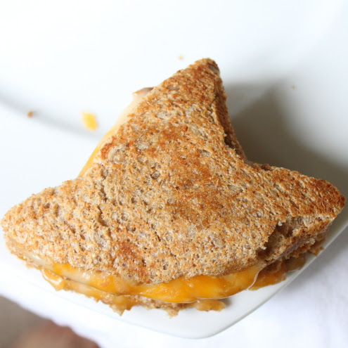 Halloween Breakfast Witch Hat Breakfast Sandwiches
