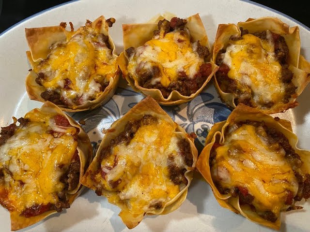Halloween Dinner with Creepy Crawly Taco Cups