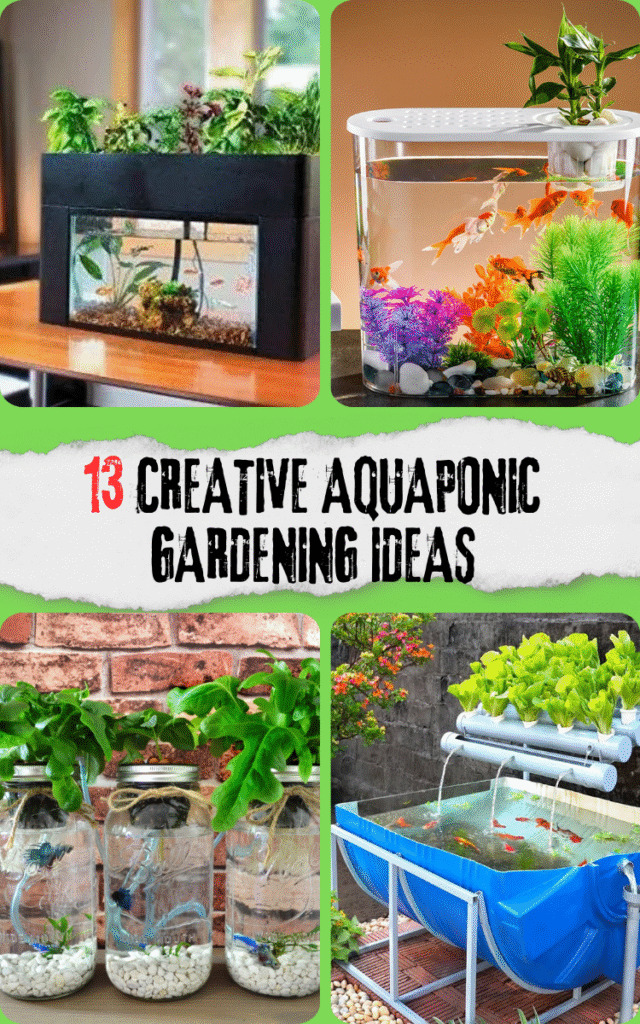Creative Aquaponic Gardening Ideas to Transform Your Space