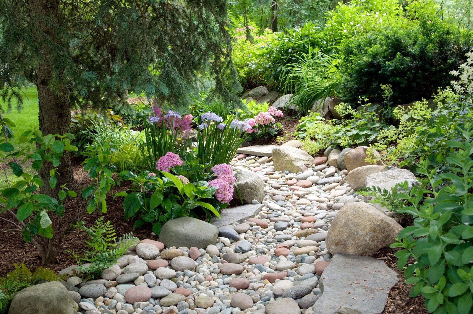 How to Build a Dry Creek Bed for Drainage