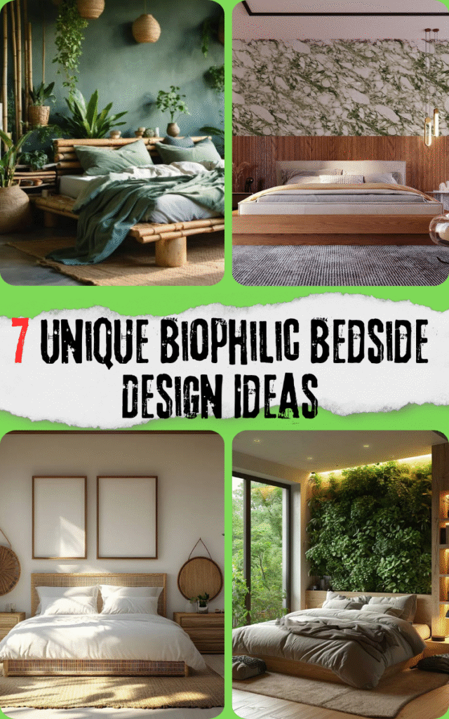 7 Unique Biophilic Bedside Design Ideas: Bring Nature’s Calm Into Your Bedroom