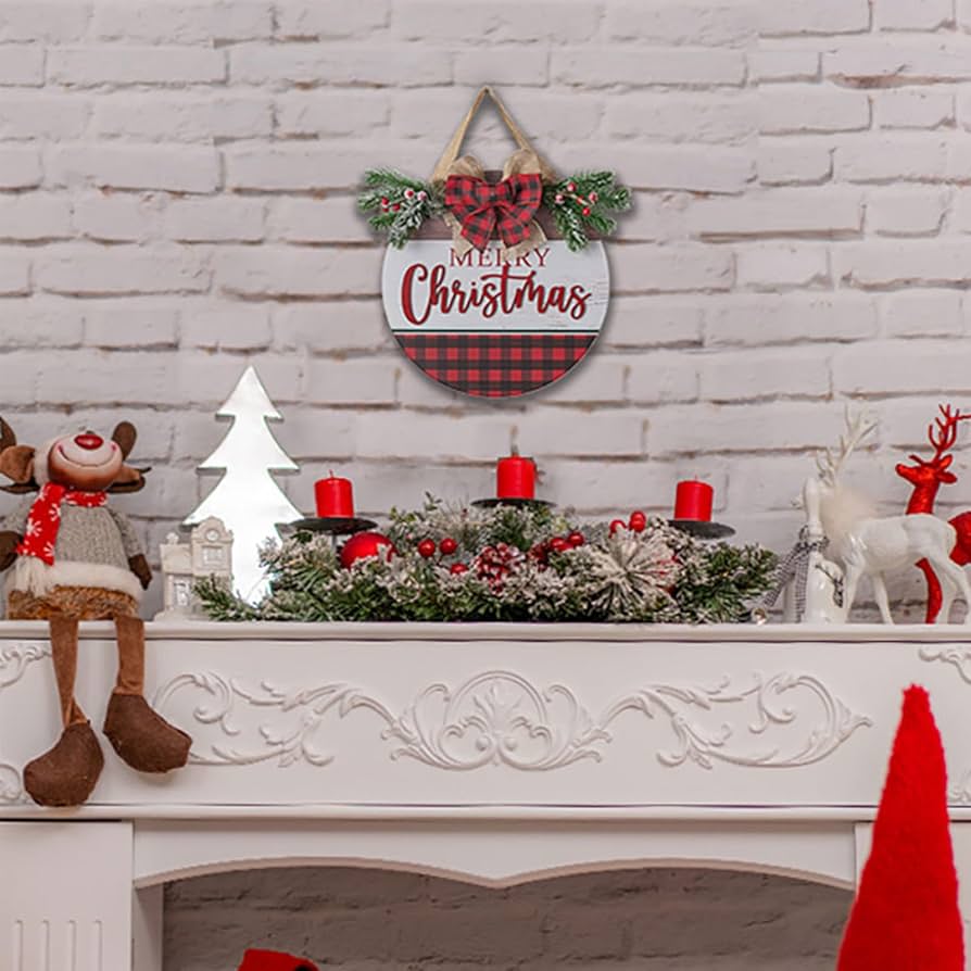 Cheap Christmas Mantel Decor Ideas Under $50