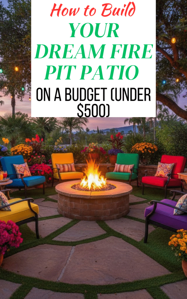How to Build Your Dream Fire Pit Patio On a Budget
