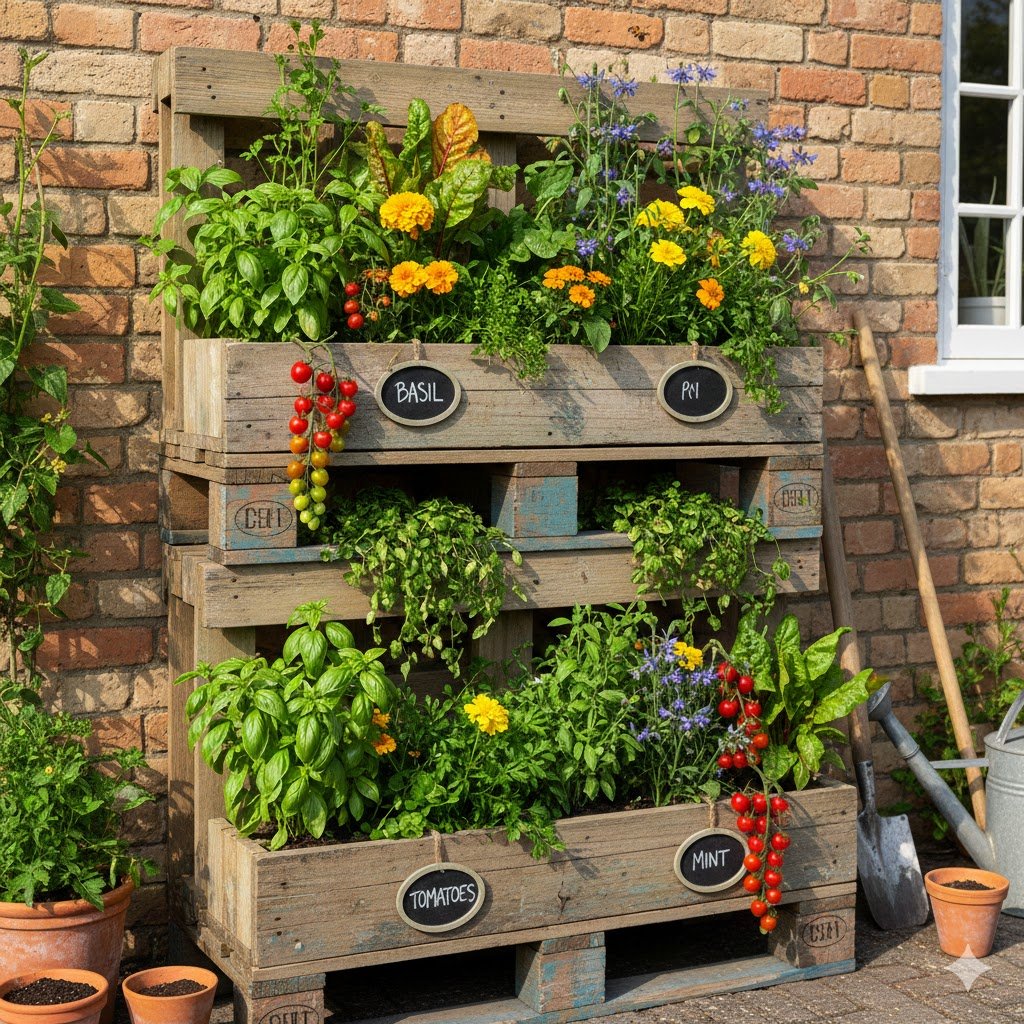 Kitchen Garden Planter Ideas