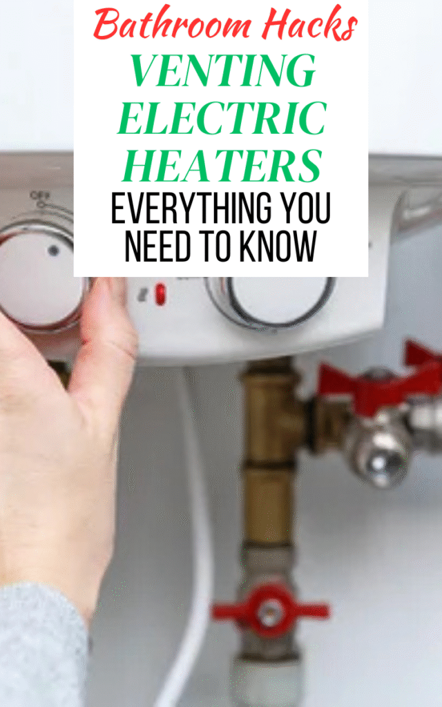 Do Electric Water Heaters Need to Be Vented?
