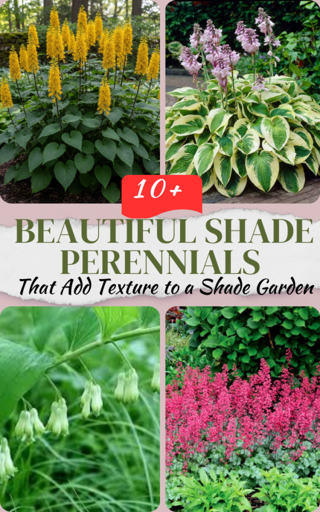 Beautiful Shade Perennials That Add Texture to a Shade Garden