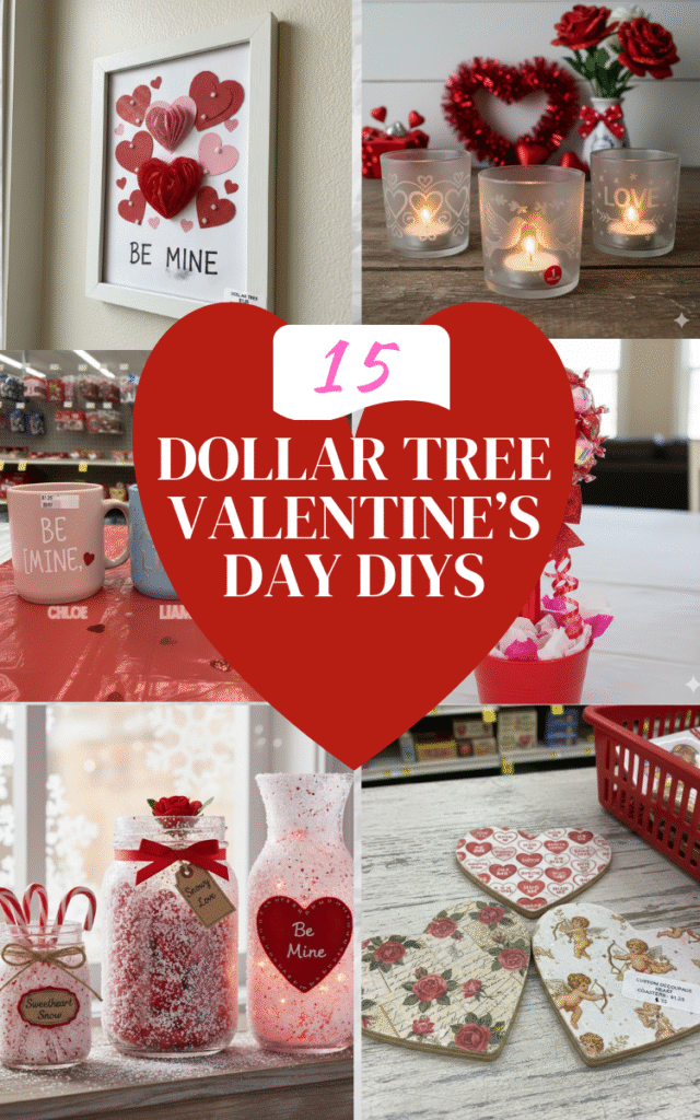 15 High-End Valentine’s Day DIYs (On a Dollar Tree Budget)
