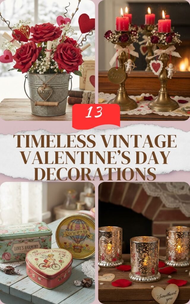 13 Timeless Vintage Valentine’s Day Decorations to Fall in Love With