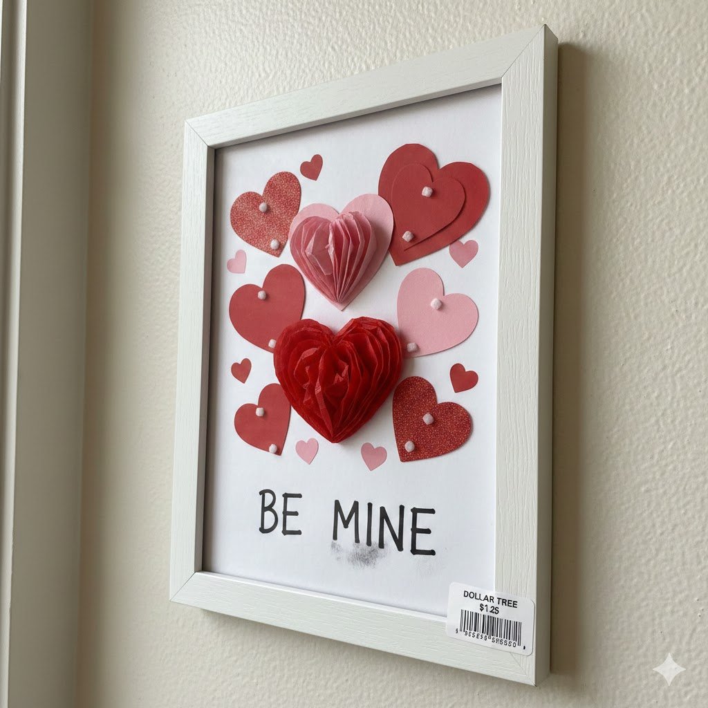 High-End Valentine’s Day DIYs (On a Dollar Tree Budget)