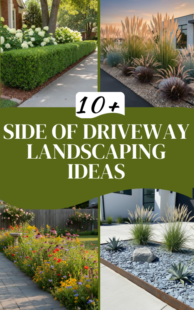 11 Side Of Driveway Landscaping Ideas