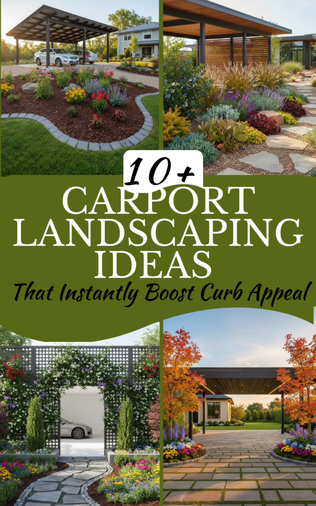 Carport Landscaping Ideas That Instantly Boost Curb Appeal