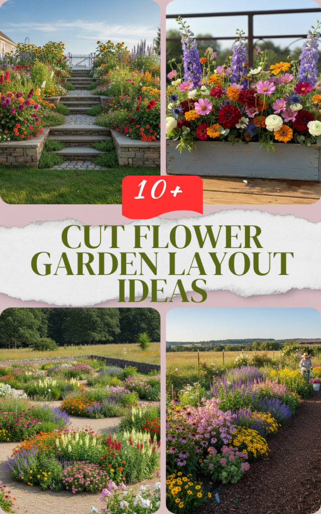 14 Cut Flower Garden Layout Ideas
