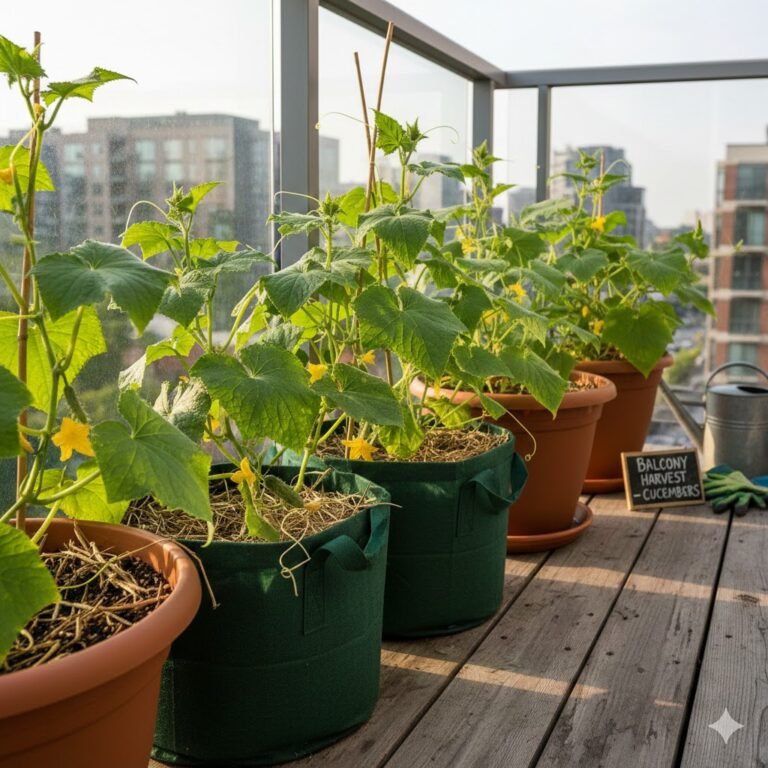 14 Container Vegetable Garden Ideas For Beginners (Small Balcony) - My ...
