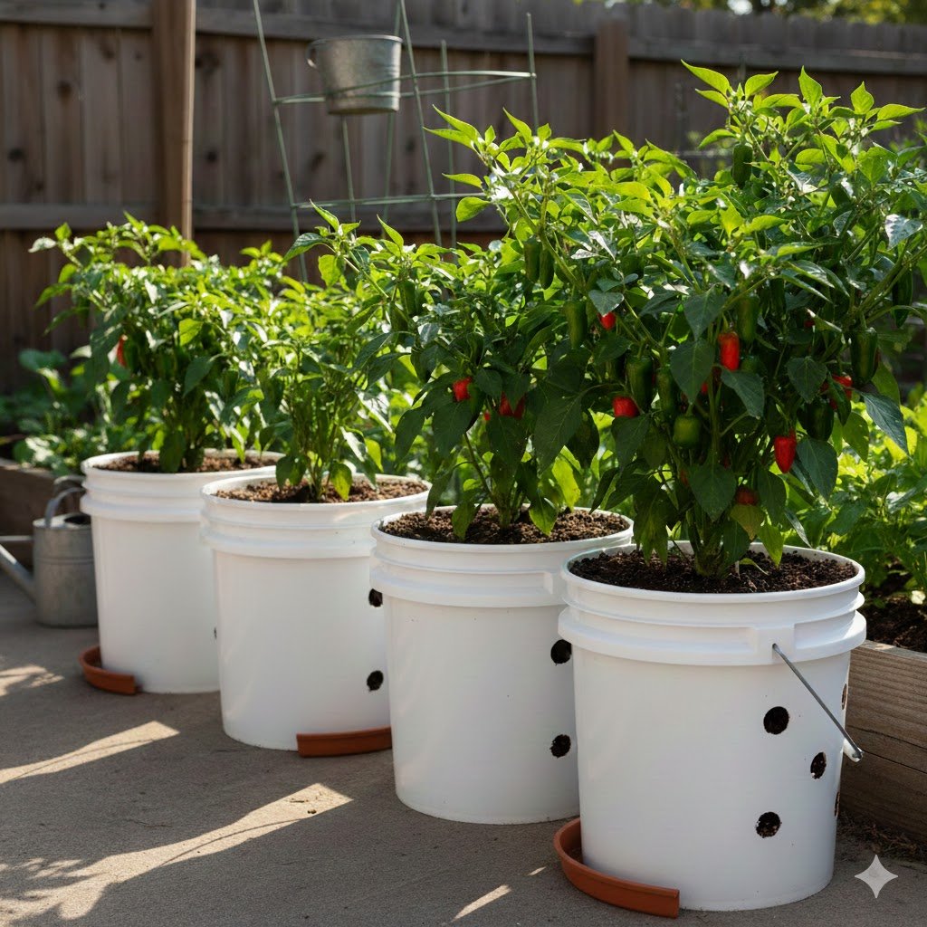 Vegetables You Can Grow in 5 Gallon Buckets